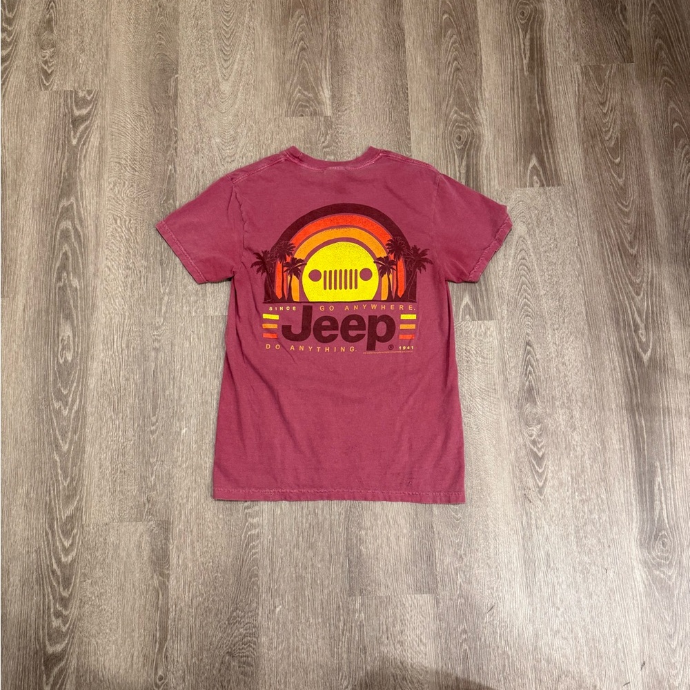 Jeep Graphic T-Shirt in Red